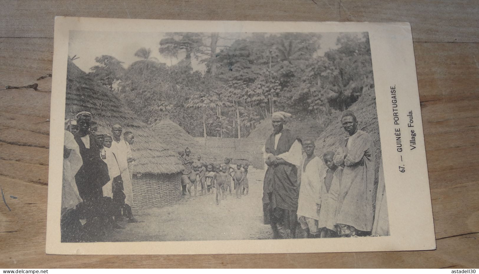 GUINEE, Village Foula ................ BE-18055 - Französisch-Guinea