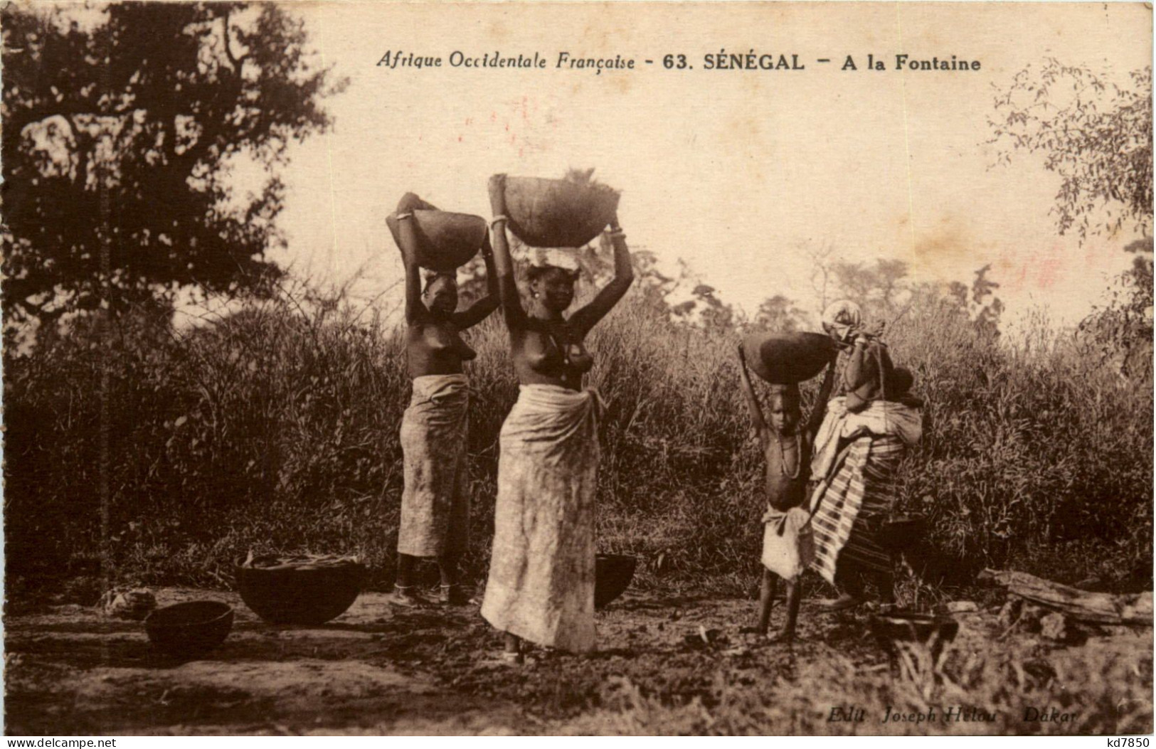 Senegal - A La Fontaine - Senegal