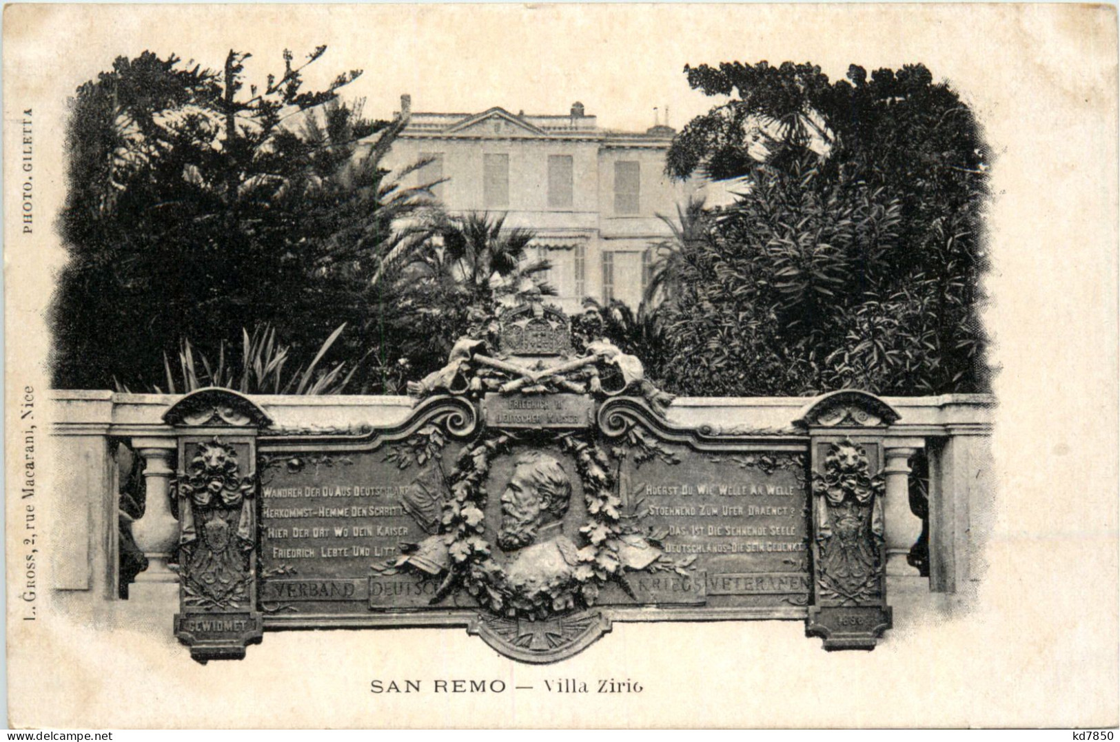 San Remo - Villa Zirige - San Remo