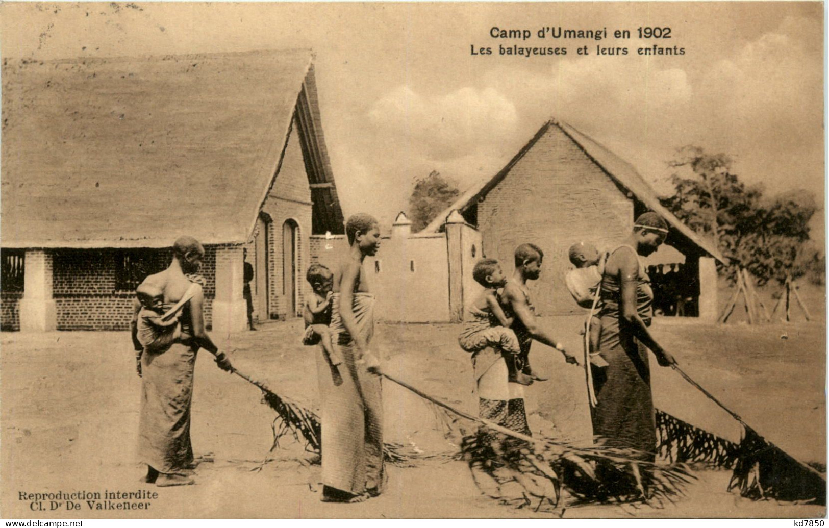 Congo - Camp D Umangi En 1902 - Altri & Non Classificati