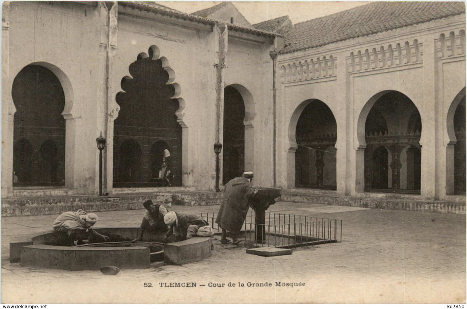 Tlemcen, Cour De La Grande Mosquee - Tlemcen