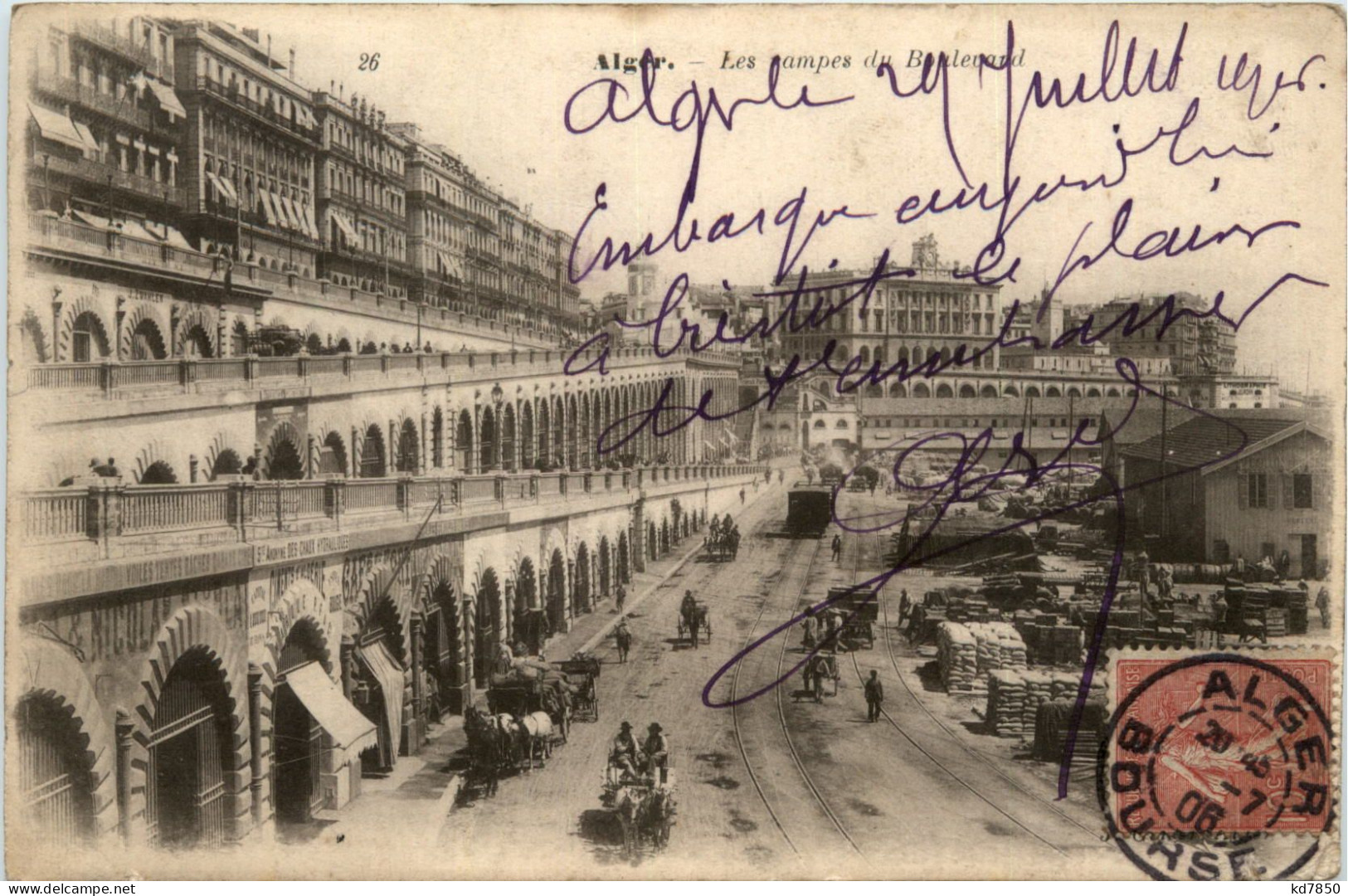 Alger, Les Campes Du Boulevard - Algiers