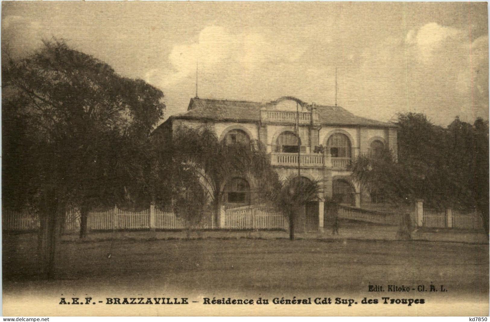 Brazzaville - Residence Du General L - Autres & Non Classés