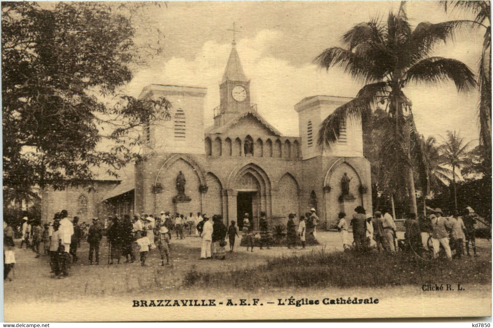 Brazzaville - Eglise Cathedrale - Otros & Sin Clasificación