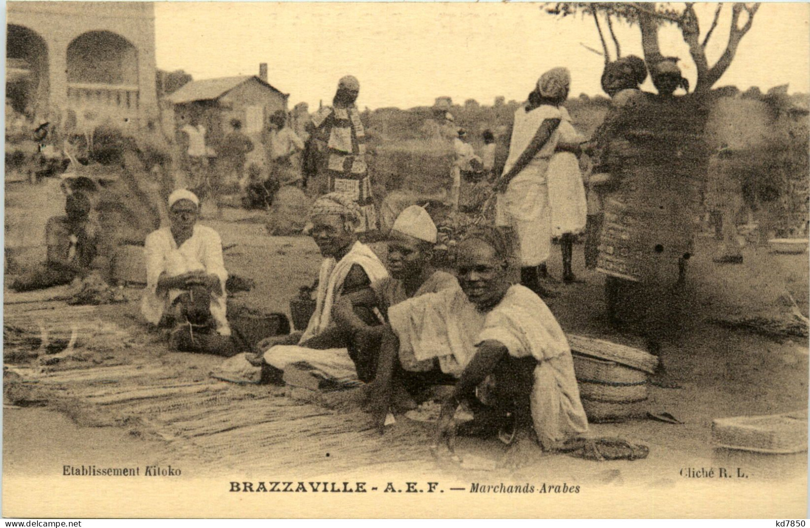 Brazzaville - Marchands Arabes - Other & Unclassified