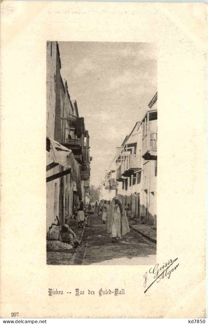 Biskra, Rue Des Quled-Nail - Biskra