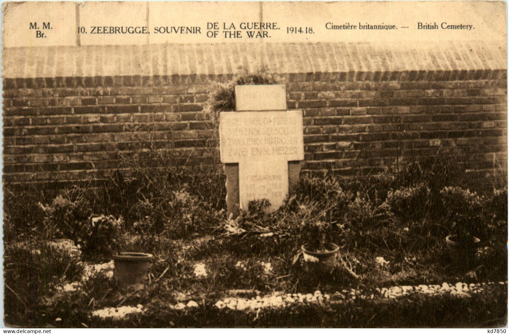 Zeebrugge - Cimetiere Britannique - Zeebrugge