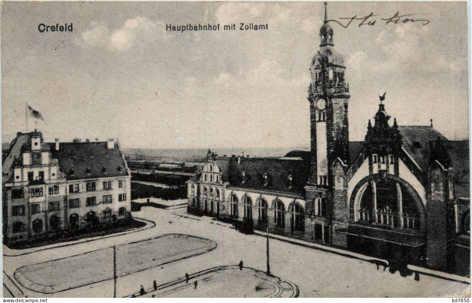 Crefeld - Hauptbahnhof Mit Zollamt - Krefeld