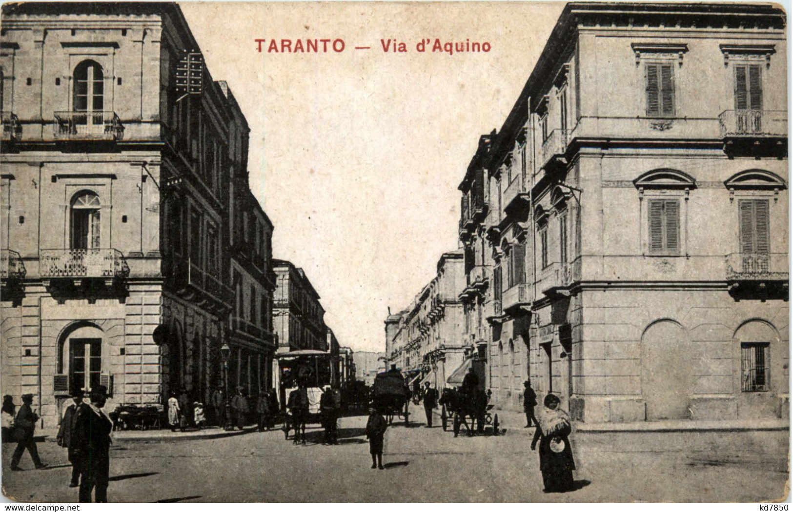 Taranto - Via D Aquino - Taranto