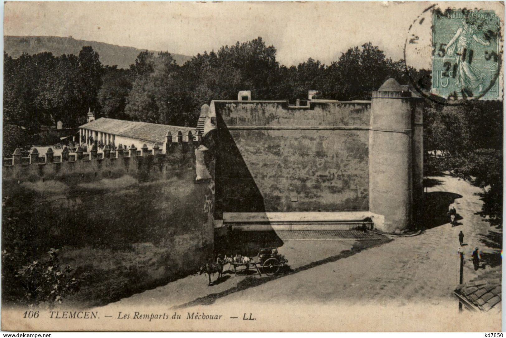 Tlemcen, Les Remparts Du Mechouar - Tlemcen