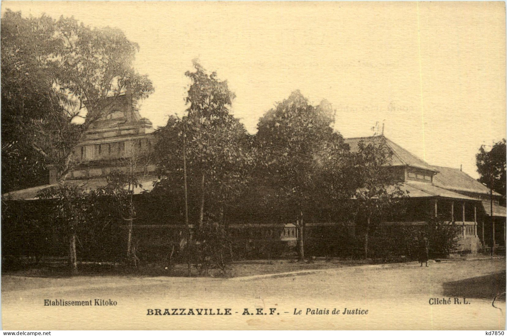 Brazzaville - Le Palais De Justice - Otros & Sin Clasificación