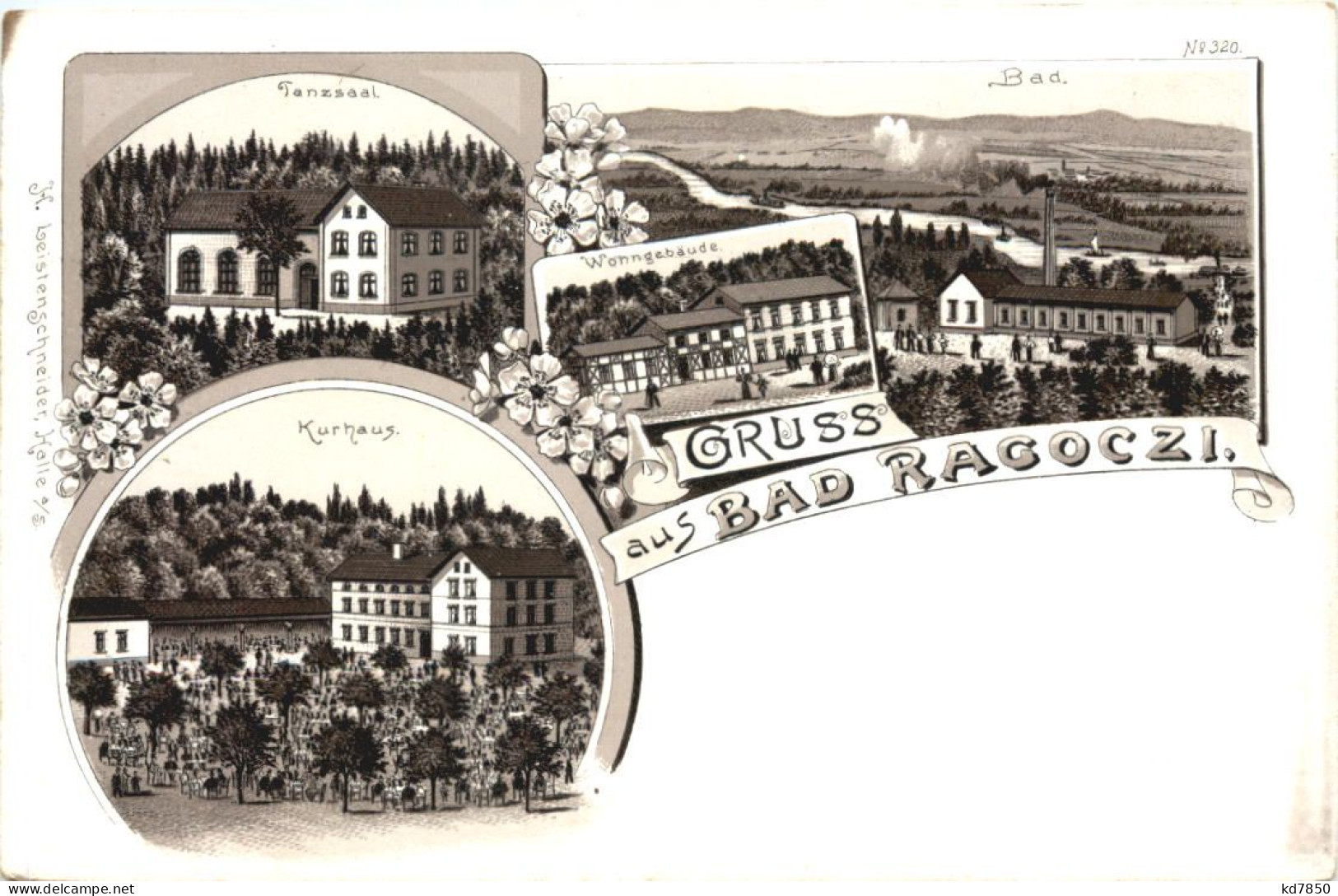 Halle Saale - Gruss Aus Bad Ragoczi - Halle (Saale)