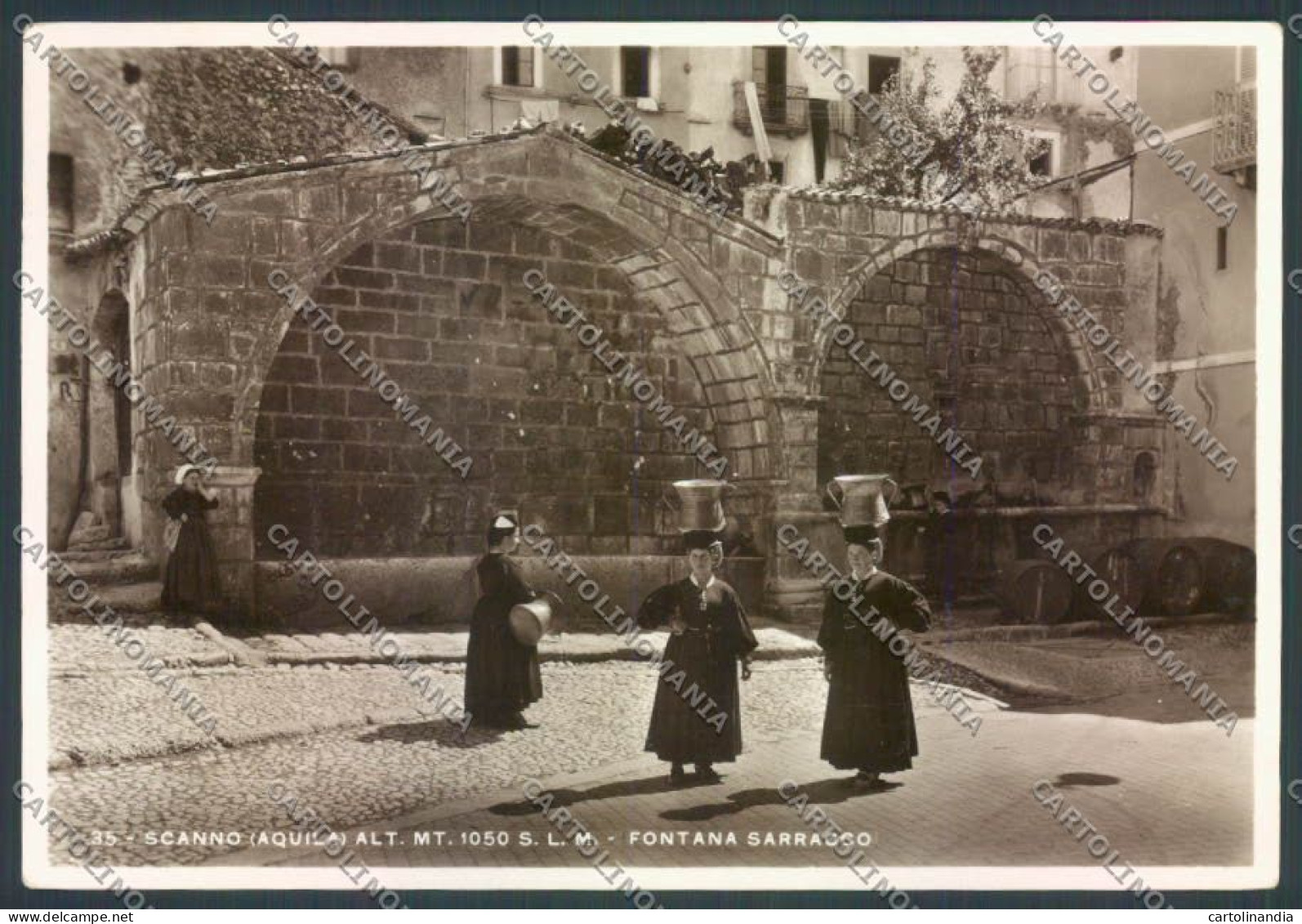 L'Aquila Scanno Costumi D'Abruzzo Foto FG Cartolina ZF8315 - L'Aquila