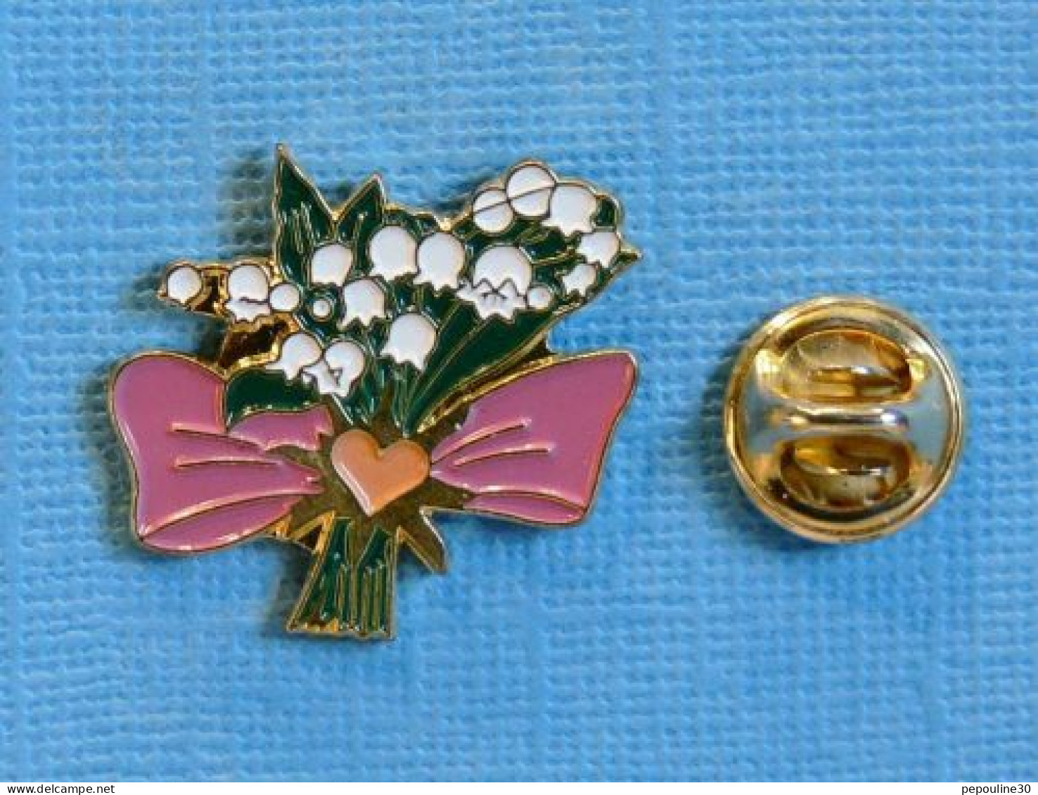 1 PIN'S //  ** LE MUGUET / PORTE-BONHEUR 1er MAI ** . (Marvin) - Other & Unclassified