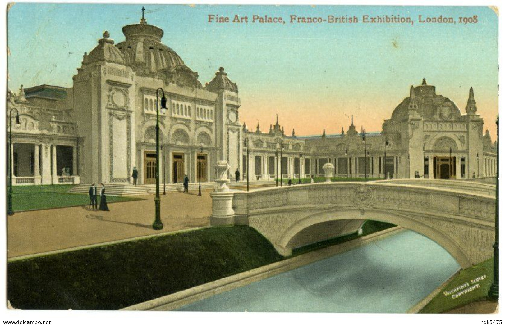 FRANCO-BRITISH EXHIBITION, LONDON, 1908 - FINE ART PALACE / BROMSGROVE, HANBURY, (MEREDITH) - Expositions