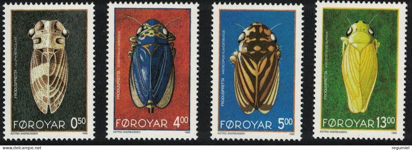 Feroe 268/271 ** MNH. 1995 - Islas Faeroes