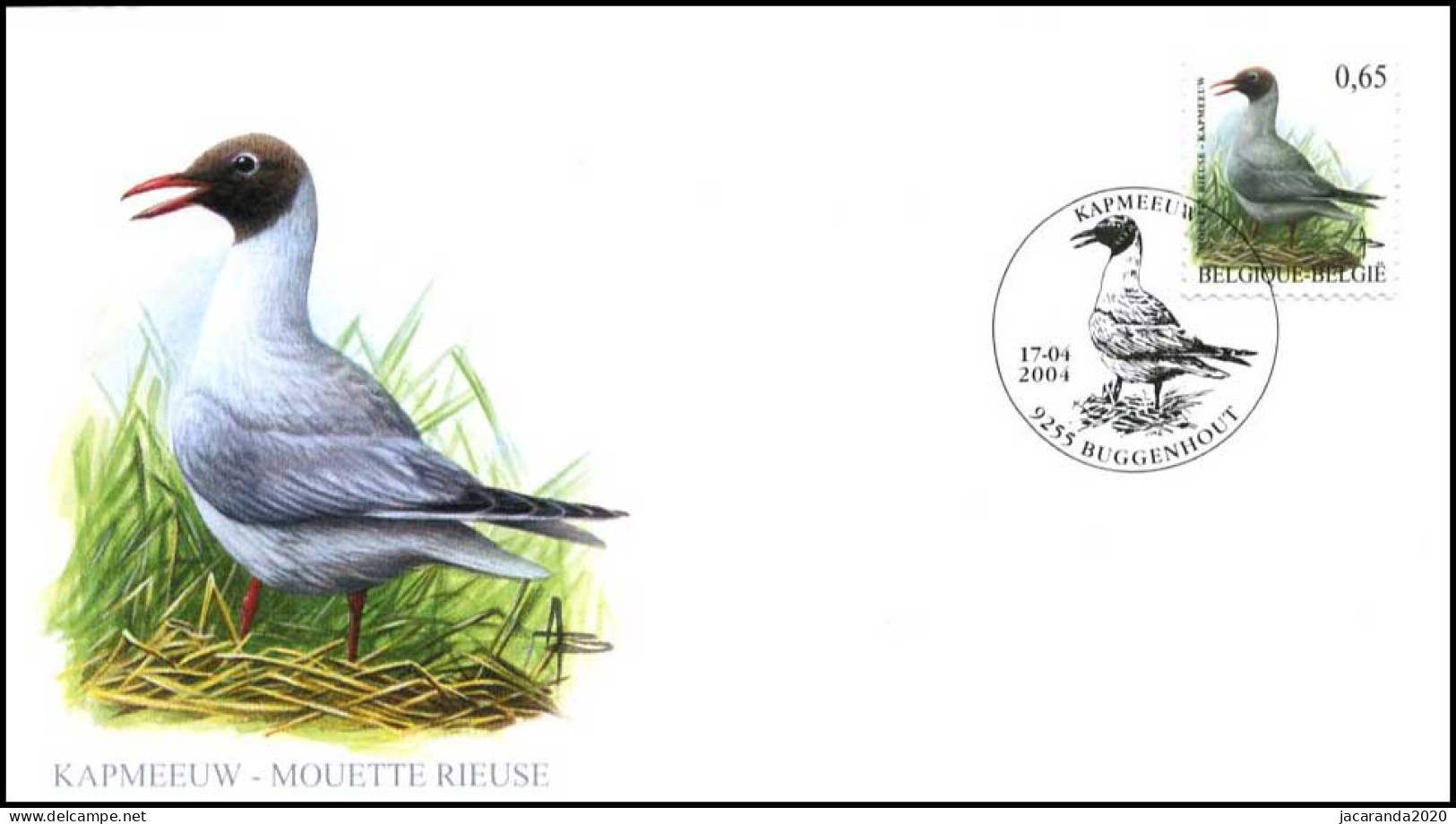 3268 - FDC - Kapmeeuw - Buzin #1 P - 2001-2010