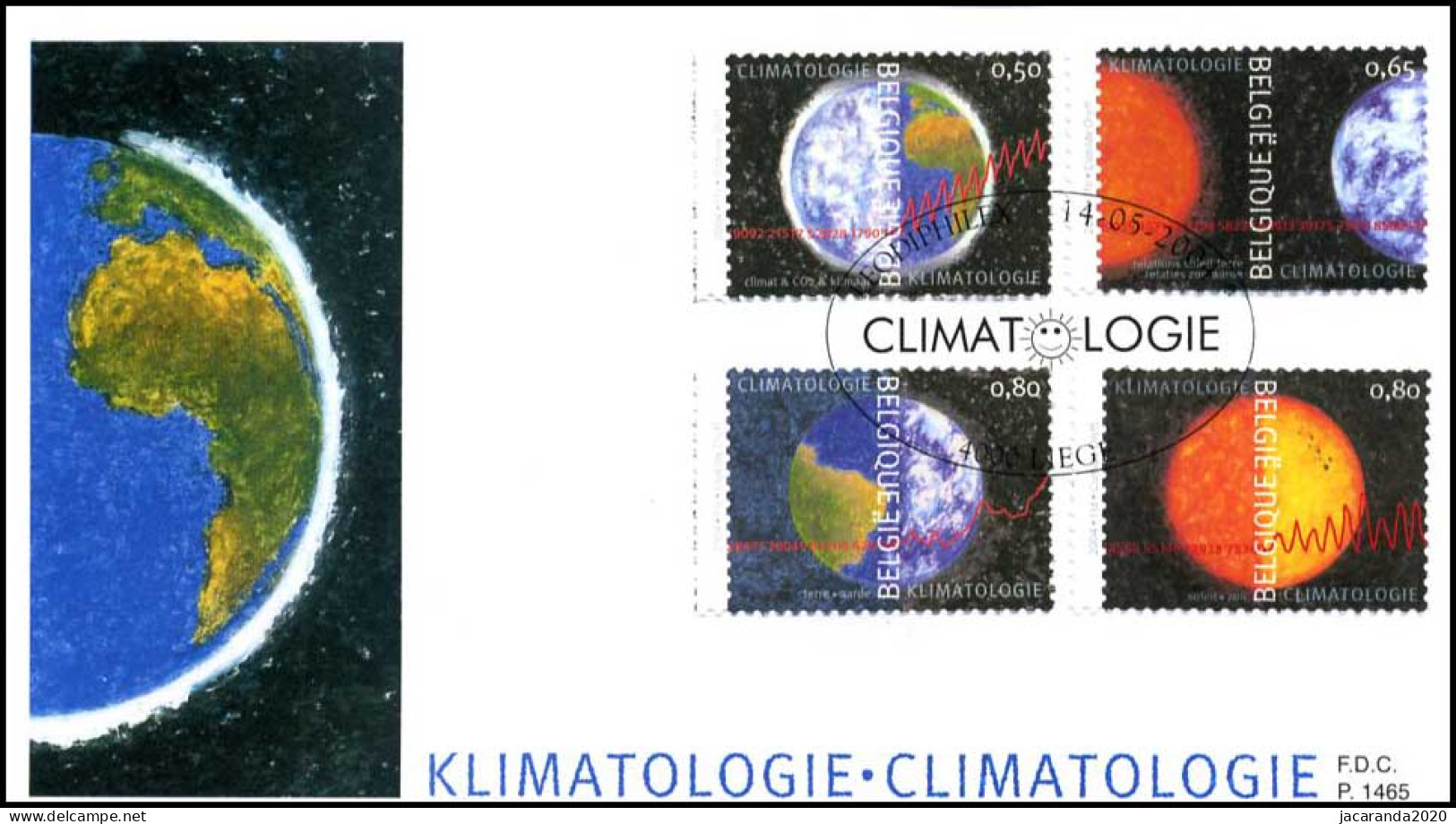 3278/81 - FDC - Klimatologie #1 P1465 - 2001-2010