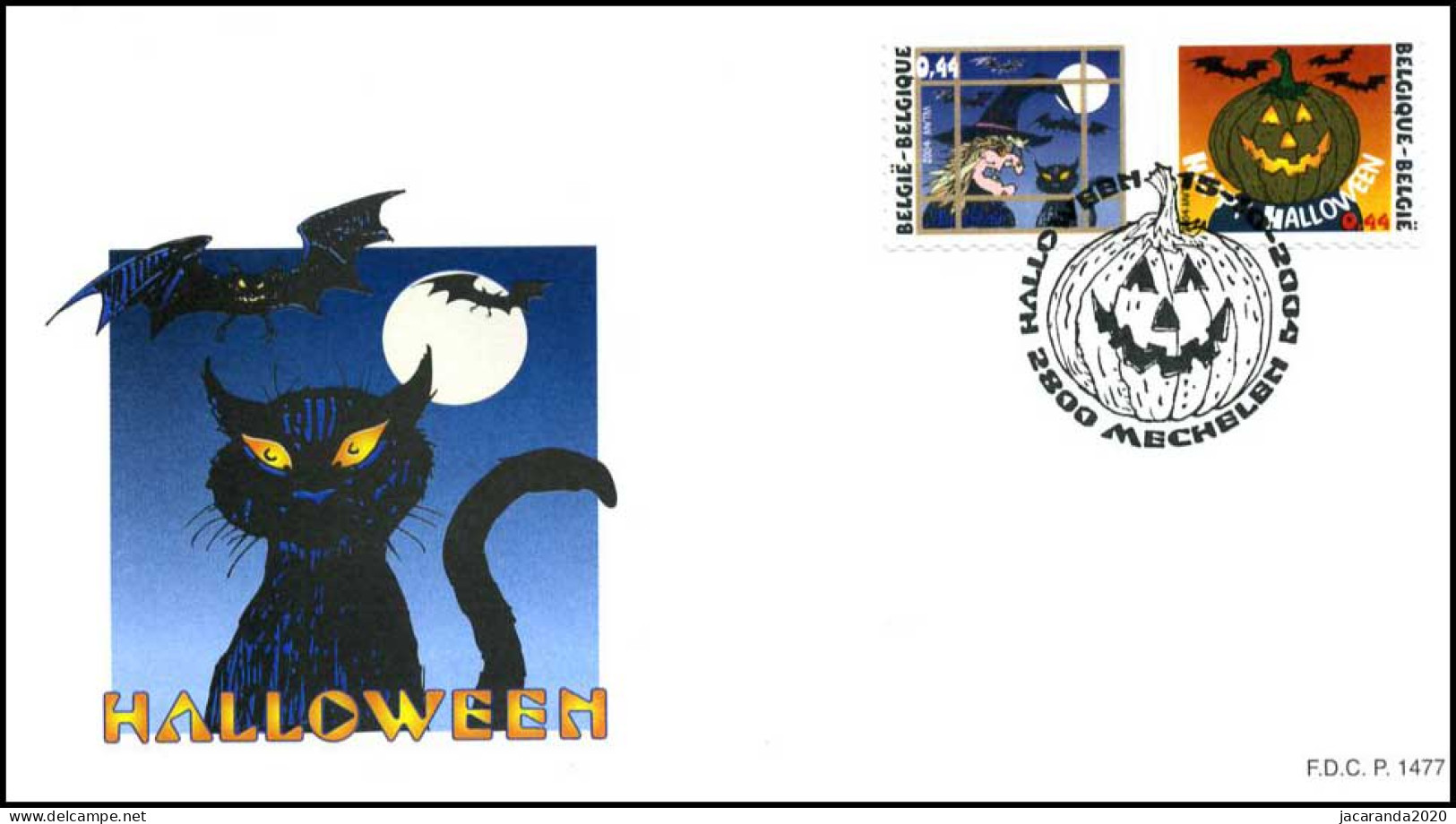 3324/25 - FDC - Halloween #1 P1477 - 2001-2010