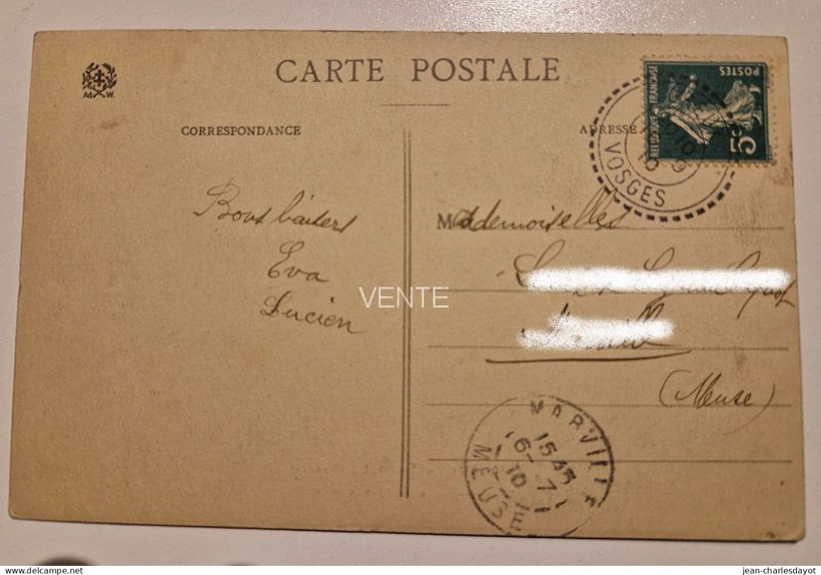 Carte Postale DOMREMY-LA-PUCELLE - Maison Jeanne D'Arc (+ Tampon Special) - Domremy La Pucelle