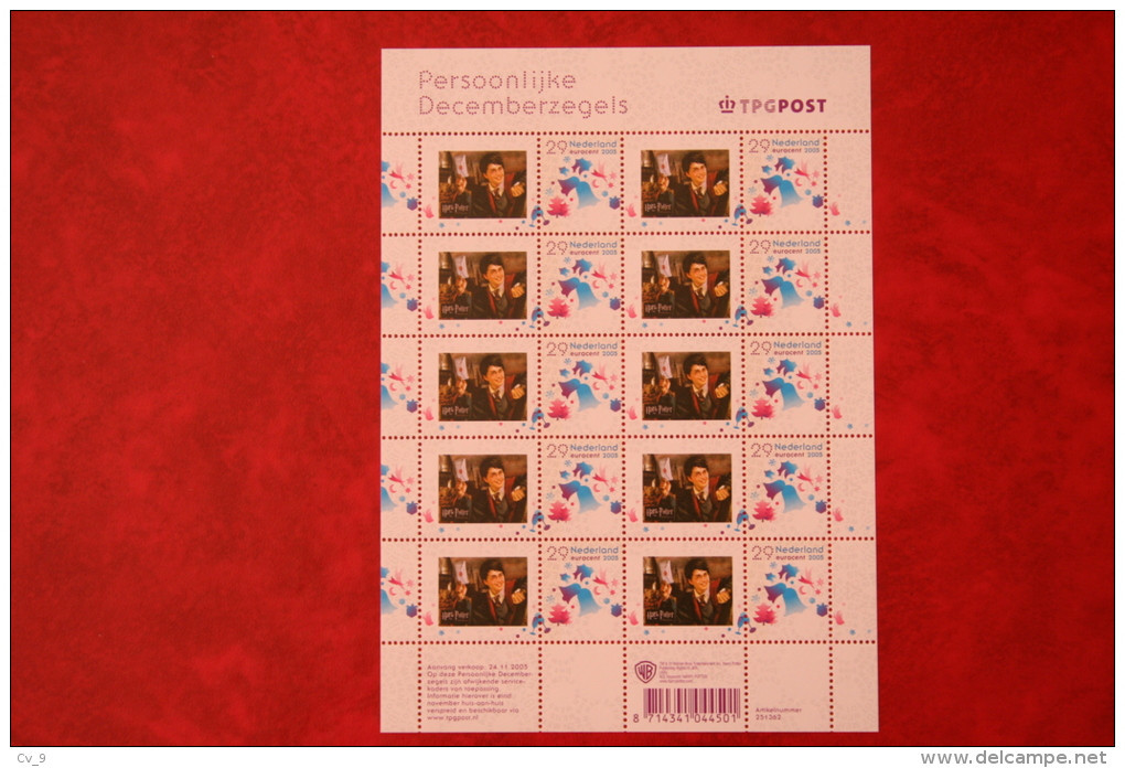 Persoonlijke Decemberzegel Harry Potter NVPH V2391 2391 (Mi 2358) 2005 POSTFRIS MNH ** NEDERLAND NIEDERLANDE NETHERLANDS - Blocks & Sheetlets