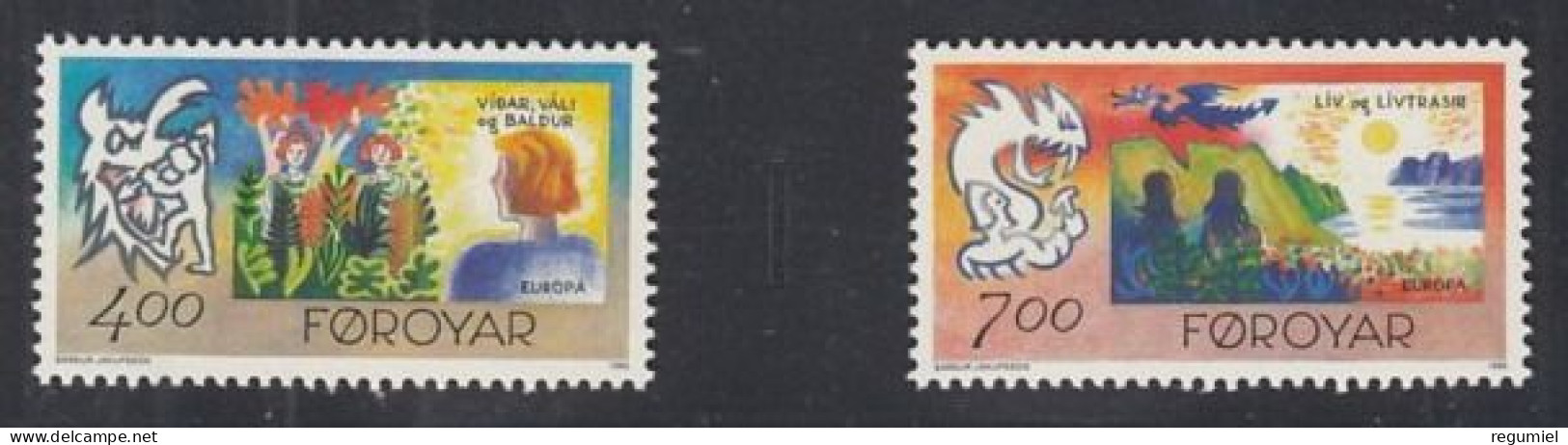 Feroe 272/273 ** MNH. 1995 - Faeroër