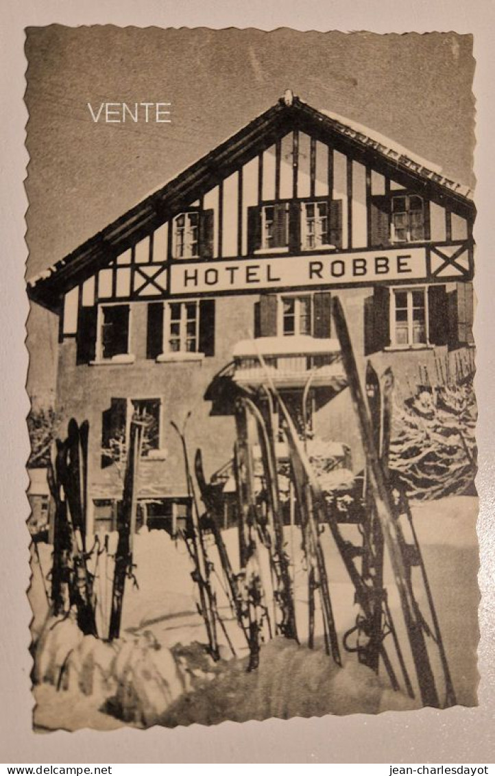 Carte Postale HOTEL ROBBE - Otros & Sin Clasificación