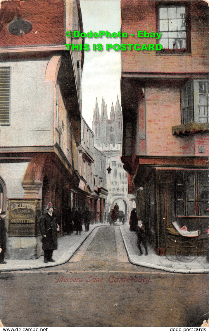 R395865 Canterbury. Mercery Lane. The London View Co. 1905 - Andere & Zonder Classificatie