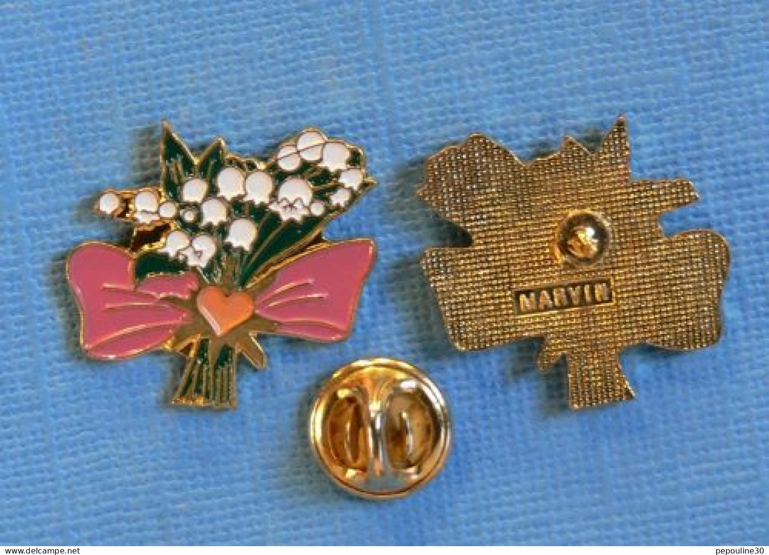 1 PIN'S //  ** MUGUET PORTE-BONHEUR / 1er MAI ** . (Marvin) - Altri & Non Classificati