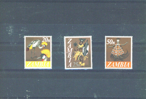 ZAMBIA  -  1968 Decimal Currency UM - Zambia (1965-...)