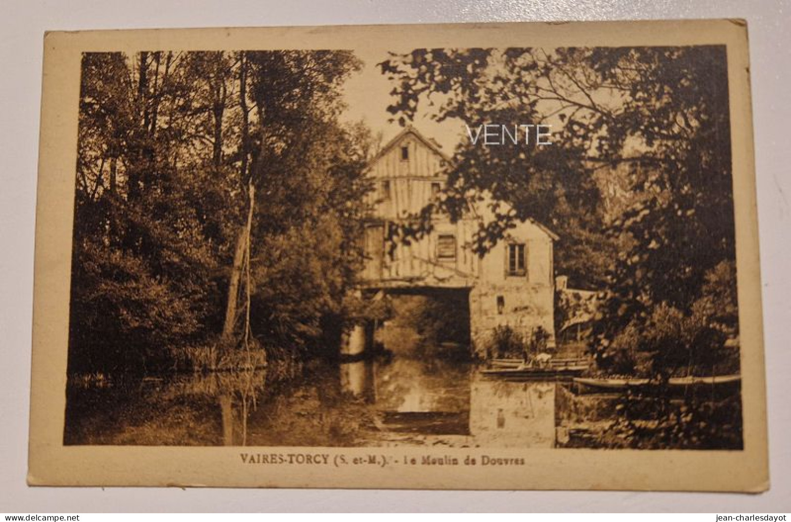 Carte Postale VAIRES-TORCY : Moulin De Douvres - Vaires Sur Marne