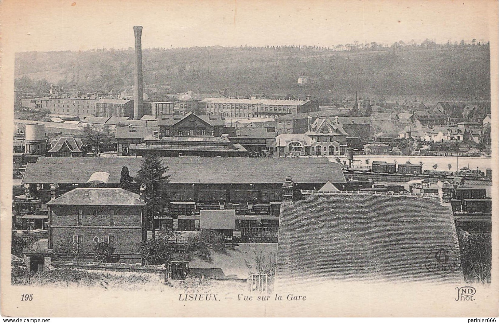 Lisieux Vue Sur La Gare - Lisieux