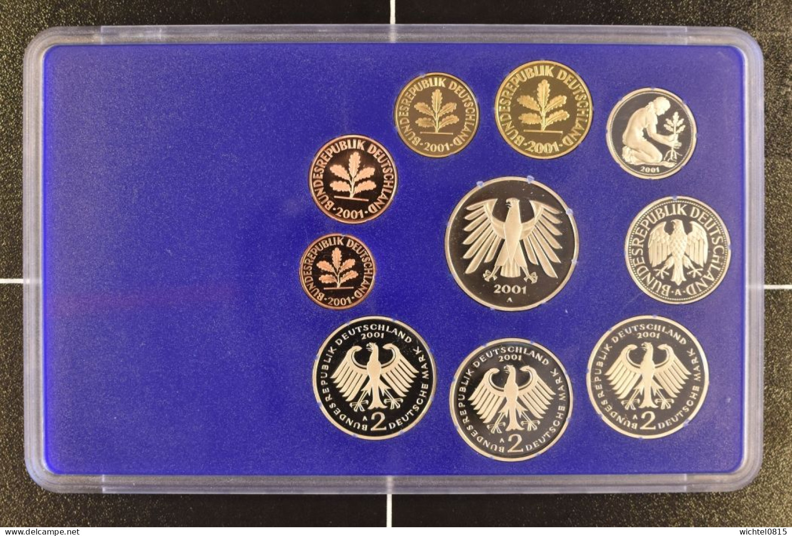 Kursmünzsatz BRD 2001 Prägestätte A [Berlin] - Mint Sets & Proof Sets