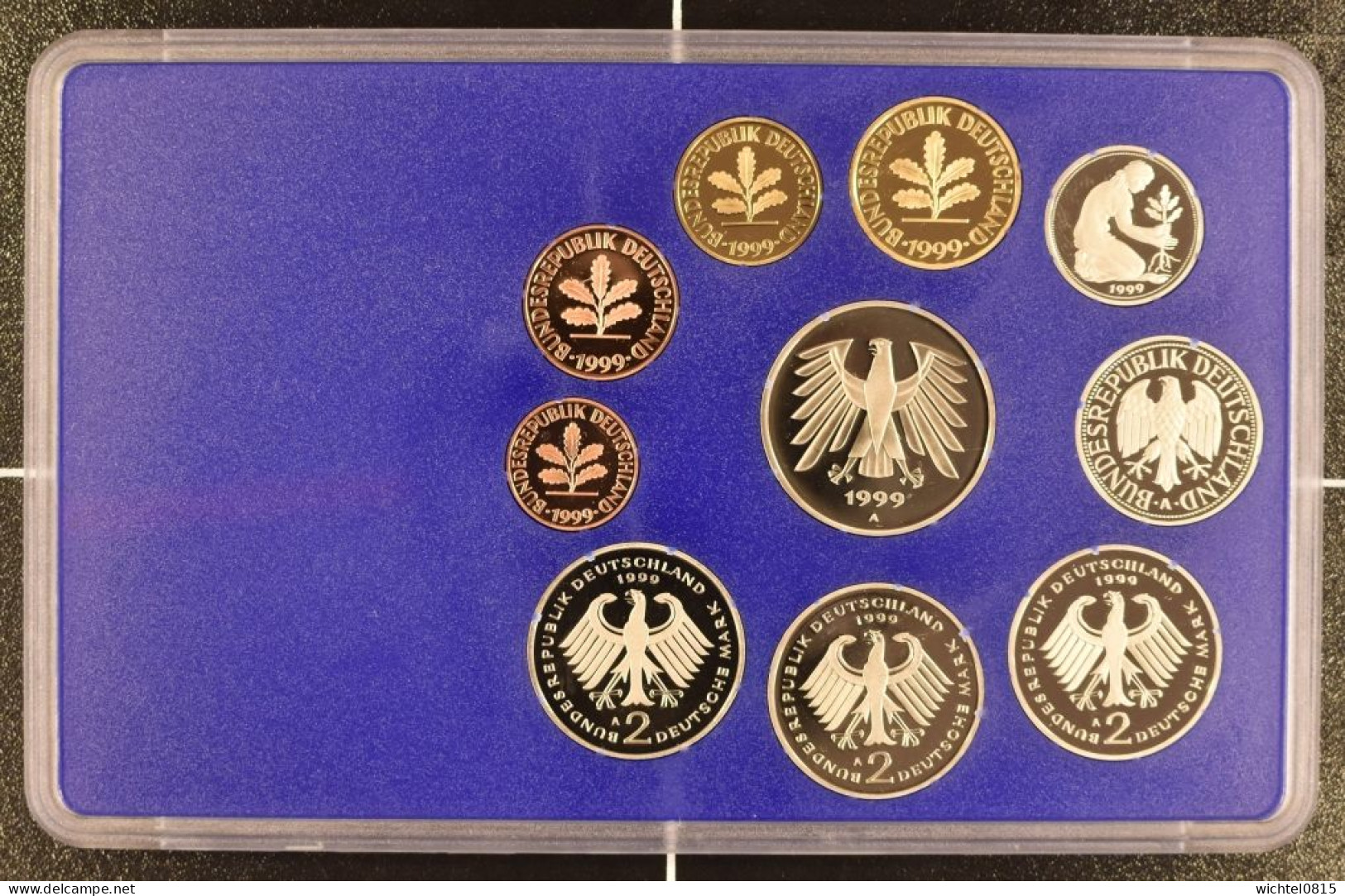 Kursmünzsatz BRD 1999 Prägestätte A [Berlin] - Mint Sets & Proof Sets