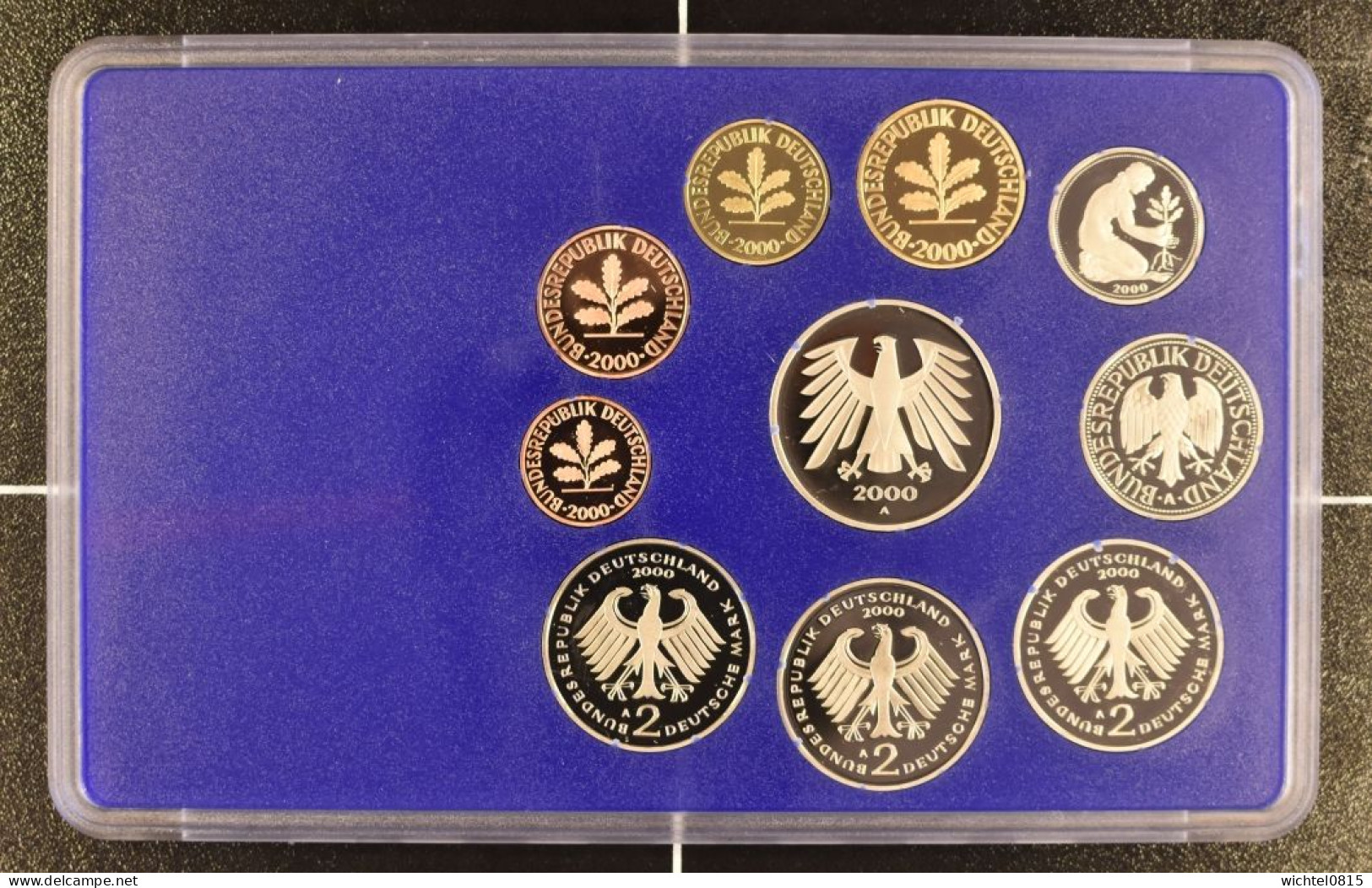 Kursmünzsatz BRD2000 Prägestätte A [Berlin] - Mint Sets & Proof Sets