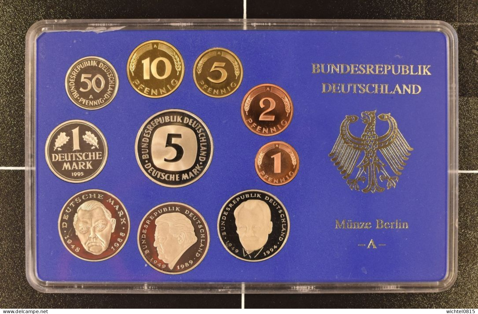 Kursmünzsatz BRD 1995  A [Berlin] - Mint Sets & Proof Sets