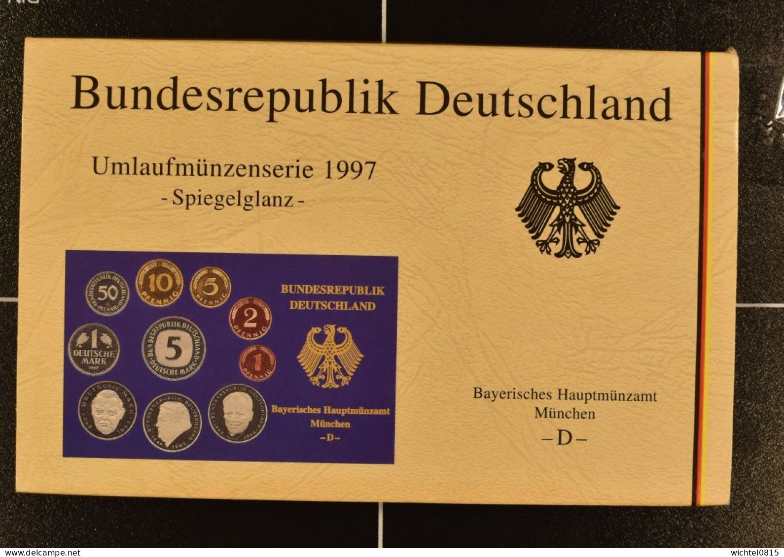 Kursmünzsatz BRD 1997 Prägestätte D [München] - Mint Sets & Proof Sets