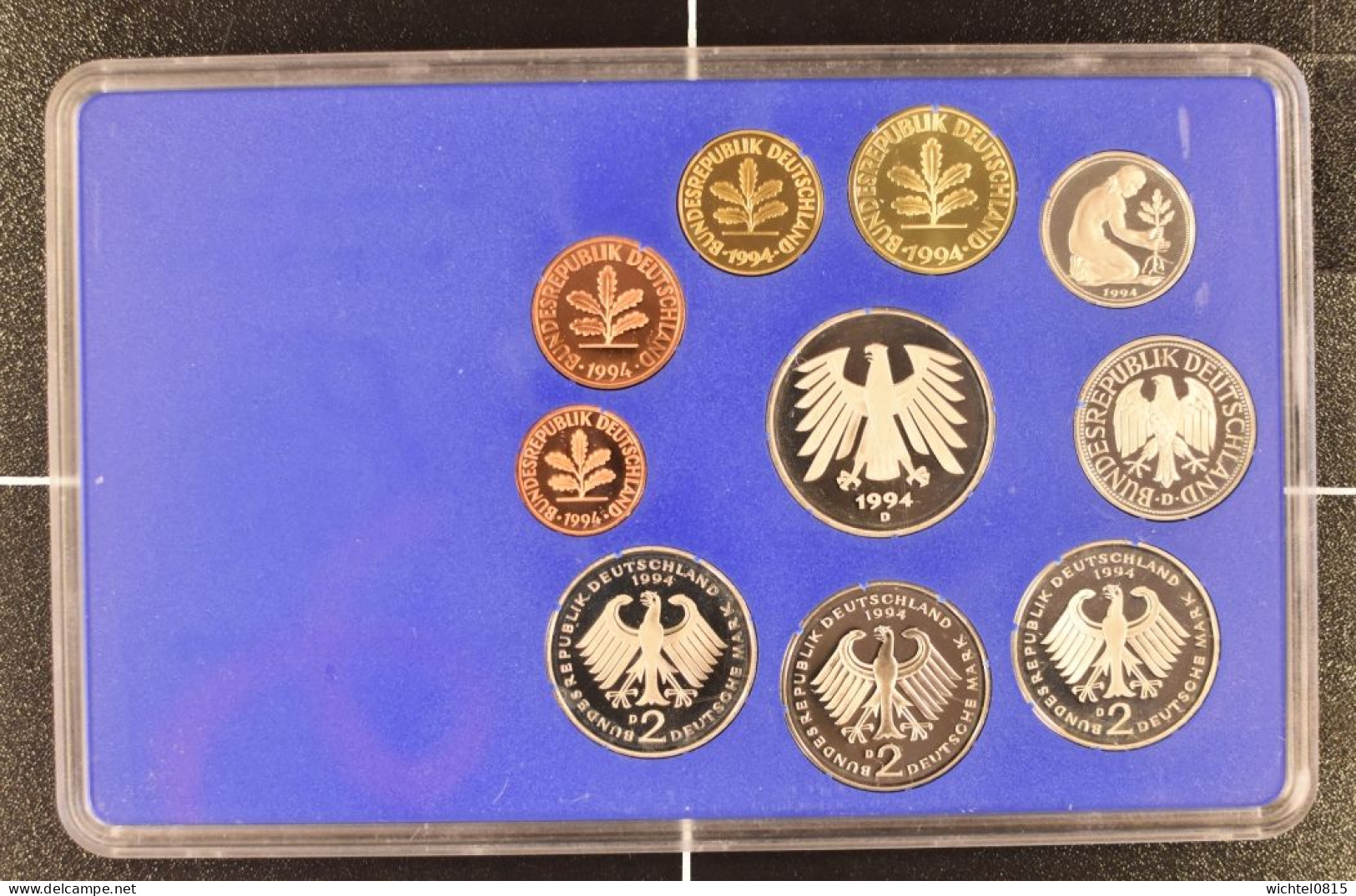 Kursmünzsatz BRD 1994 Prägestätte D [München] - Mint Sets & Proof Sets