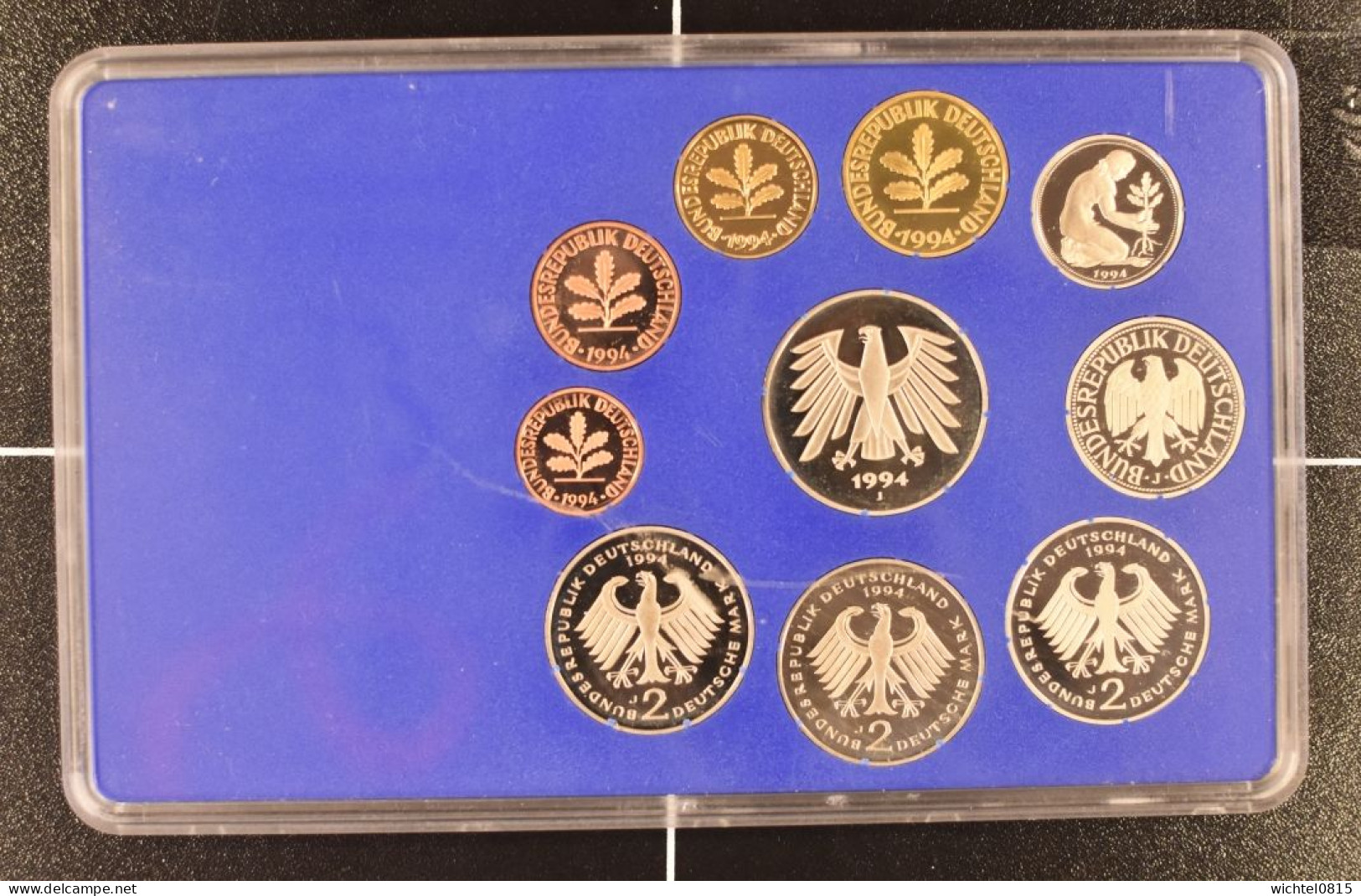 Kursmünzsatz BRD 1994 Prägestätte J [Hamburg] - Mint Sets & Proof Sets