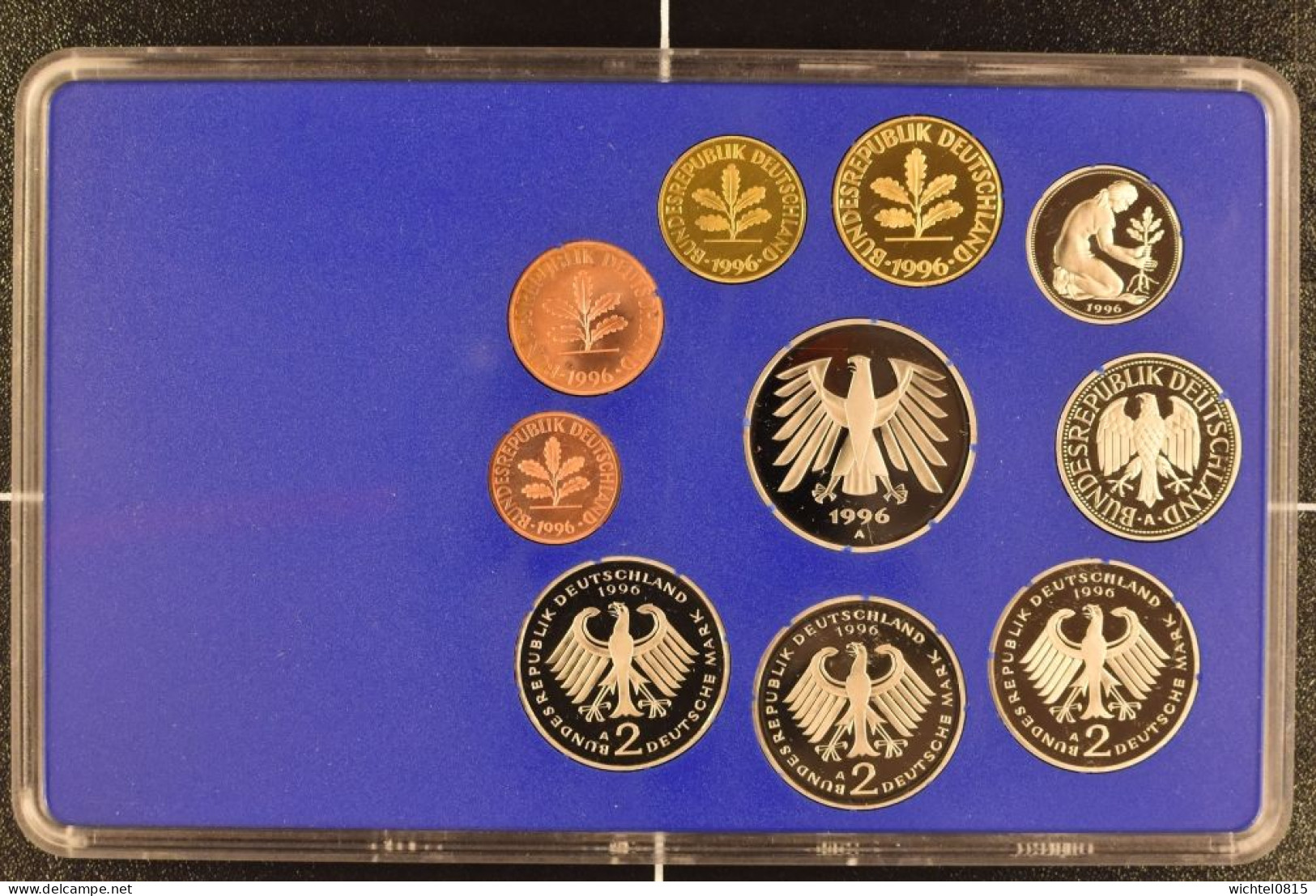 Kursmünzsatz BRD 1996  A [Berlin] - Mint Sets & Proof Sets