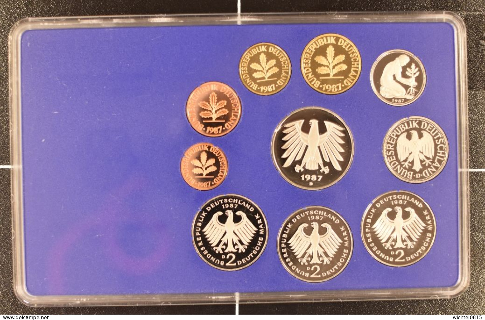 Kursmünzsatz BRD 1987 Prägestätte D [München] - Sets De Acuñados &  Sets De Pruebas