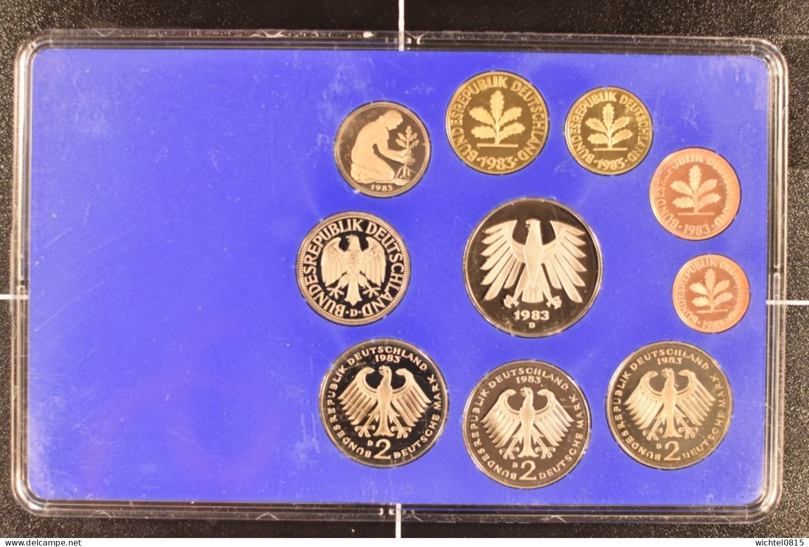 Kursmünzsatz BRD 1983 Prägestätte D [München] - Mint Sets & Proof Sets