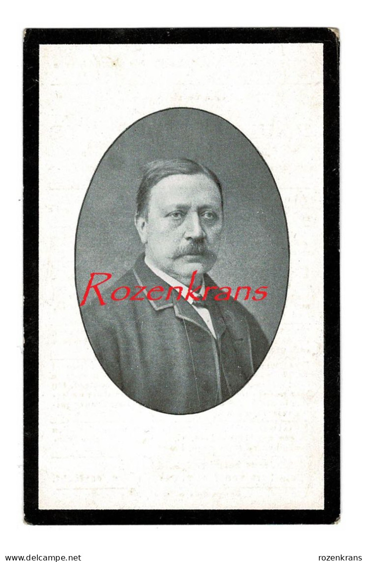 Paul Ephraim Nys Celestine Bever Kortrijk 1906 Foto Photo Doodsprentje Bidprentje Avis De Décès Image Mortuaire - Obituary Notices