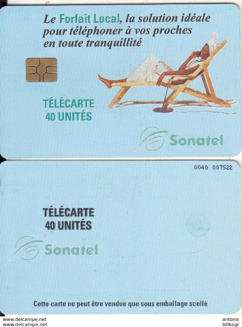 SENEGAL - Le Forfait Local, Used - Sénégal