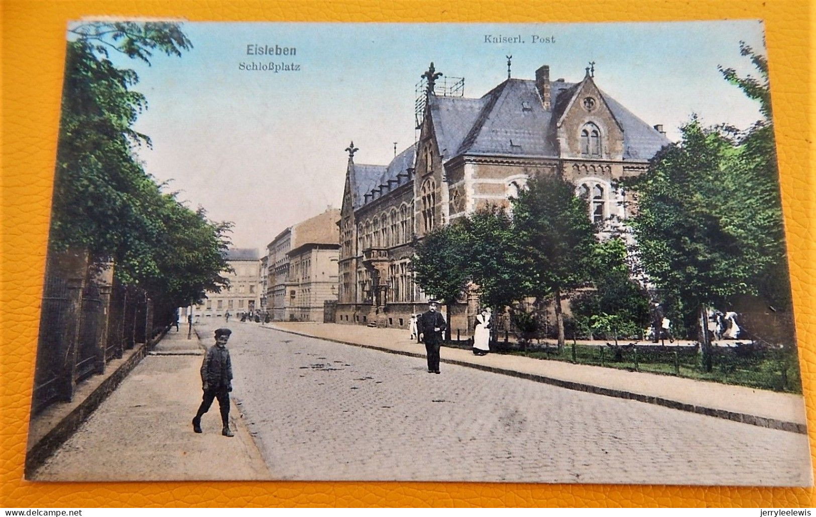 EISLEBEN  -     Schlossplatz -  1913 - Eisleben