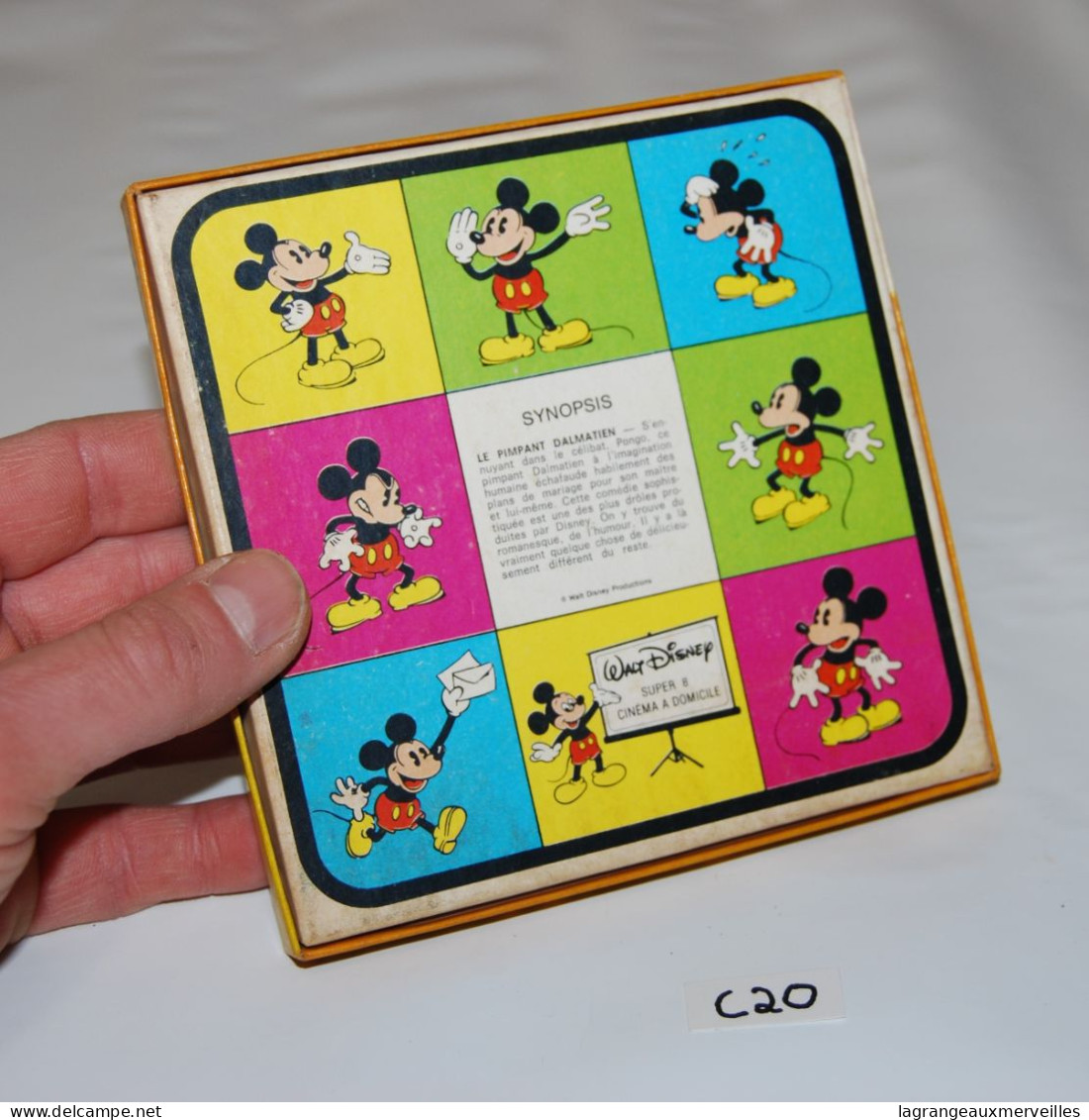 C20 Bobines Super 8 - Walt Disney - Filme: 35mm - 16mm - 9,5+8+S8mm