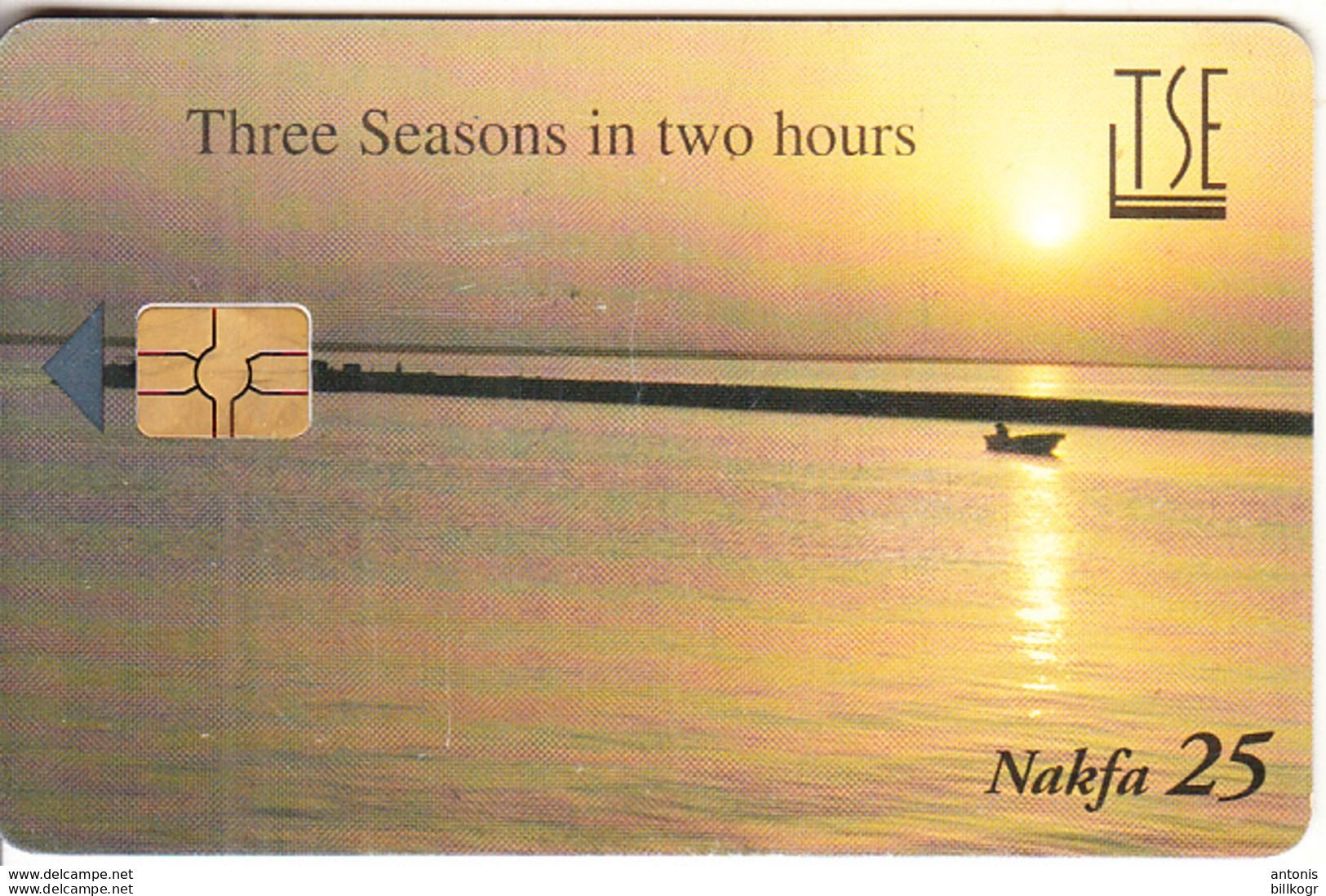 ERITREA - Seascape, Three Seasons In Two Hours 1(TSE), Used - Erythrée