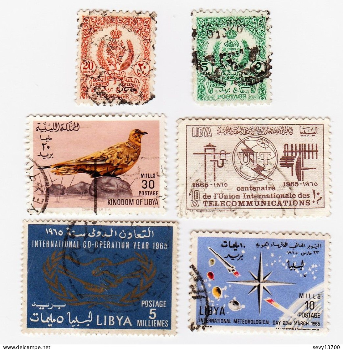 Lybie Lot De 26 Timbres - Libya