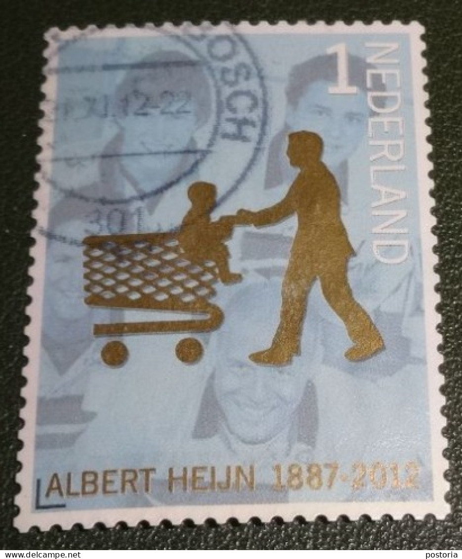 Nederland - NVPH - 2908 - 2012 - Gebruikt - Used - Albert Heijn - Winkelwagen - Oblitérés