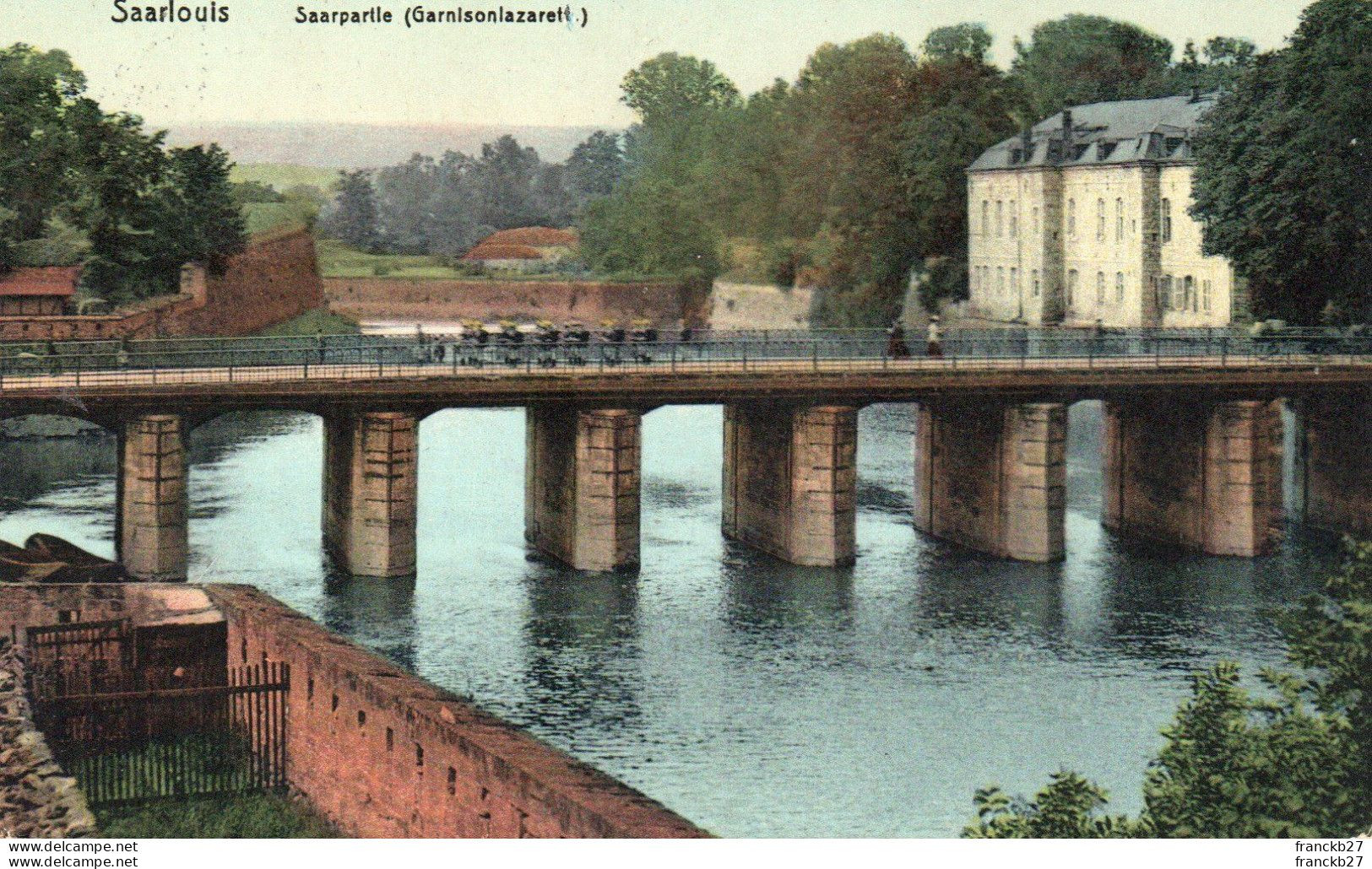 Allemagne - Deutschland - Saarlouis - Saarpartle - Garnisonlazarett - 1914 - Kreis Saarlouis